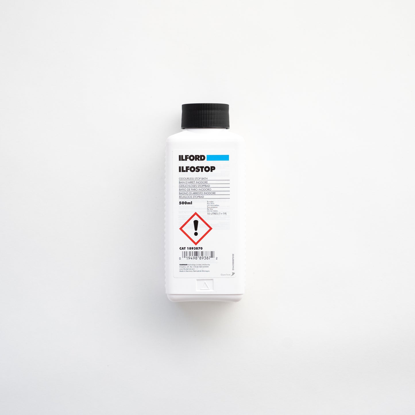 Ilford ILFOSTOP (500ml)