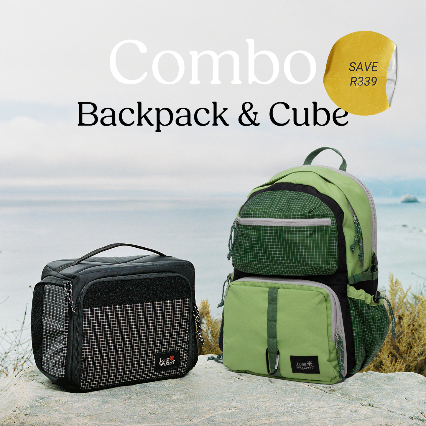 Backpack & Cube Combo (Moss)