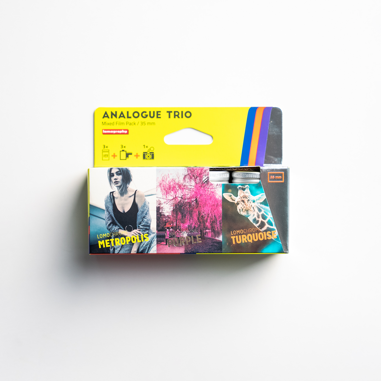Lomo Analogue Trio Mixed Film Pack 35 mm