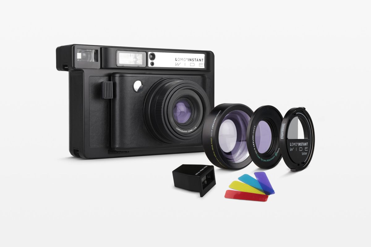 Lomo'Instant Wide Combo Black
