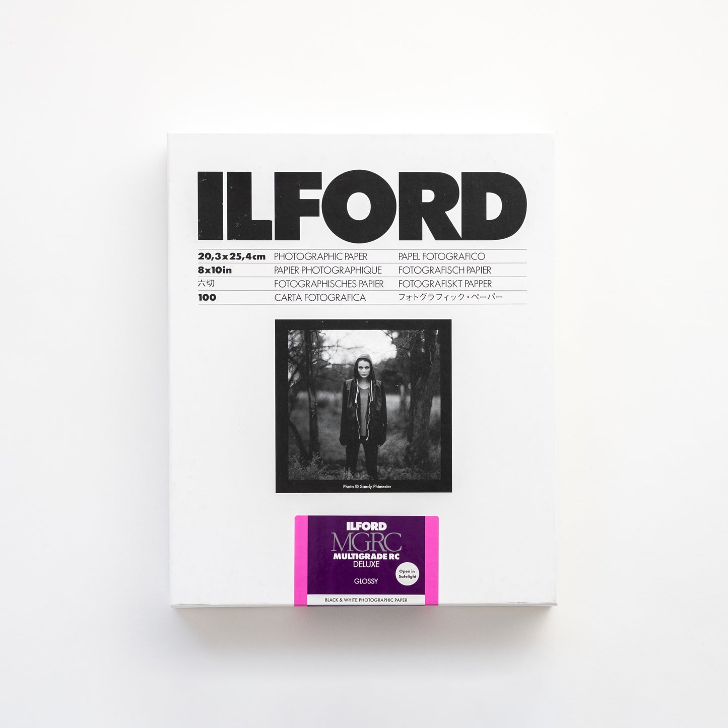 Ilford Multigrade RC Deluxe Paper "GLOSSY" (8x10in - 100 Sheets)