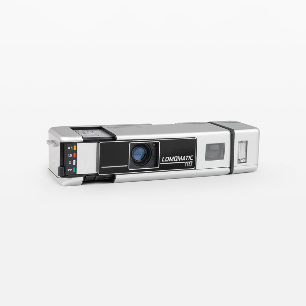 Lomomatic 110 Camera & Flash - Metal edition