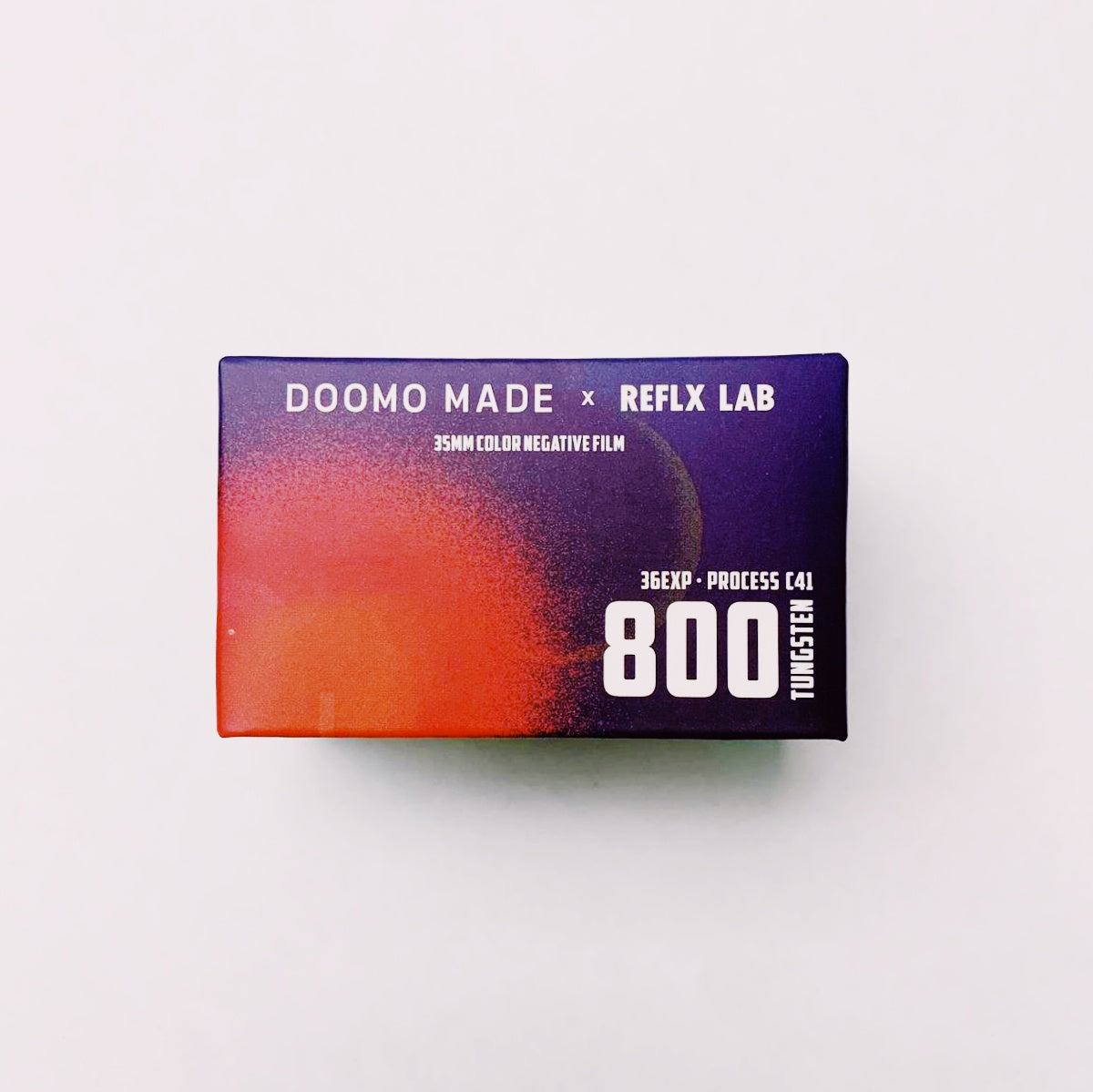 Doomo x Reflx Lab 800 Tungsten 35mm Color Negative Film
